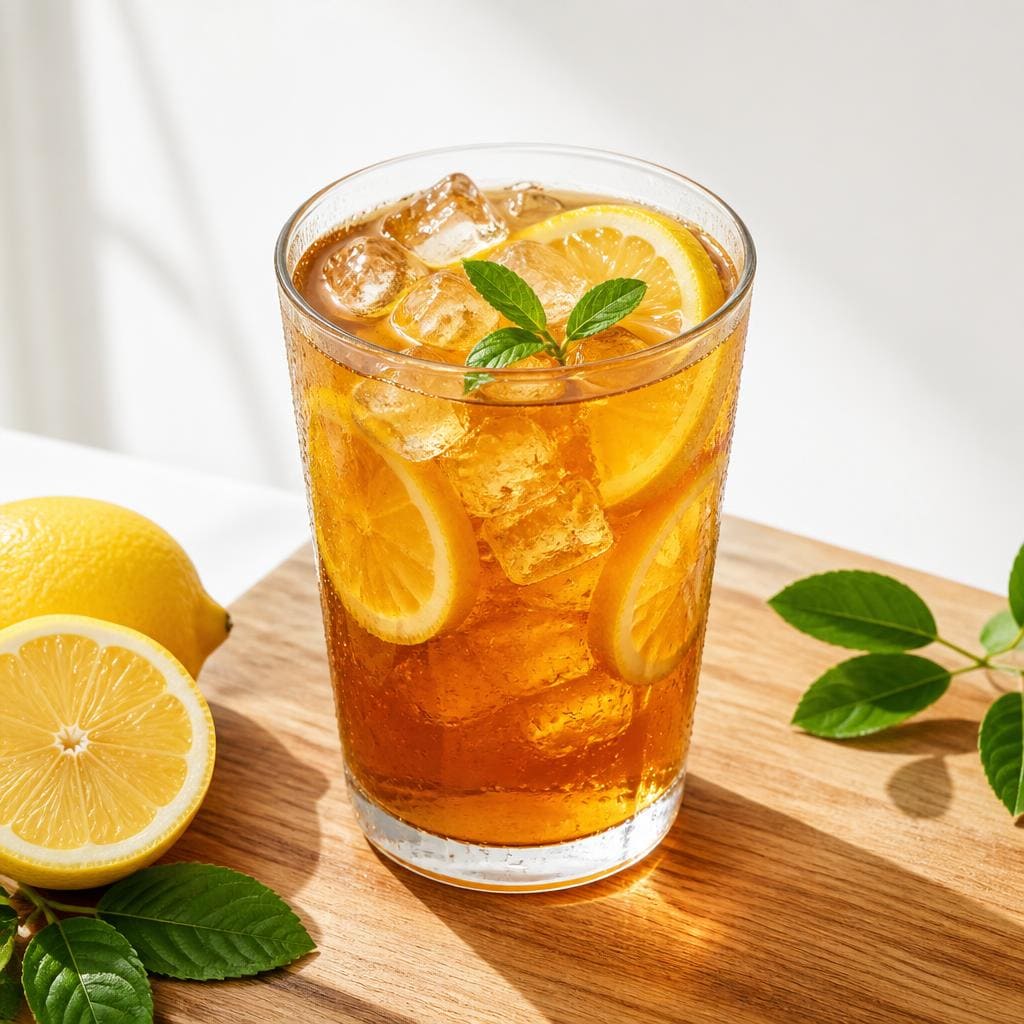 Ice Lemon Tea Gokana Ramen & Teppan
